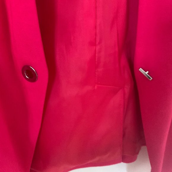 Hot-pink long-sleeve blazer - Picture 4 of 6